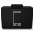 Black Grey Movil Icon 48x48 png